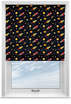 Rocket Adventure, Odyssey - Motorised Roman Blind